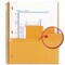 Five Star 11 x 8.5 Sheets 5-Subject Medium/College Rule Wirebound Notebook - Assorted Cover Colors (2/Pack)